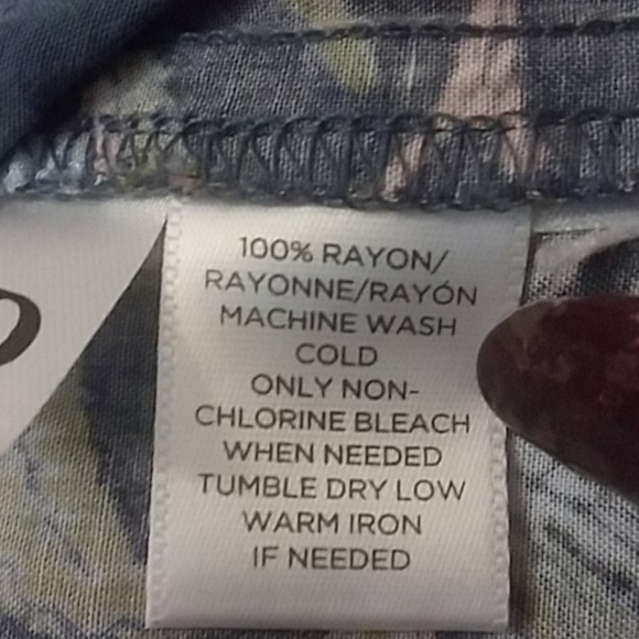 Loft button down dress with curved hem - Picture 6 of 8